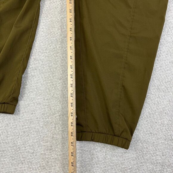 NEW Eddie Bauer Slightly Curvy Jogger Pants Green Hiking Active Women's XL - Picture 8 of 10